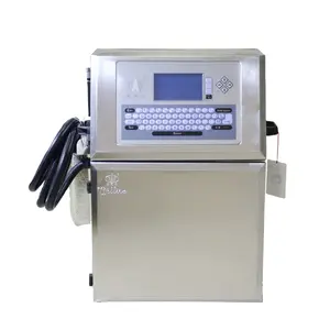 small character printer print into three line batch number expiry date on the bottle,glass printing machine for sale