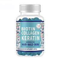 OEM Fabriek Biotine Collageen Gummies Natuurlijk Kruidensupplement voor Haar Huid Nagels Voedingsupplement Gummies