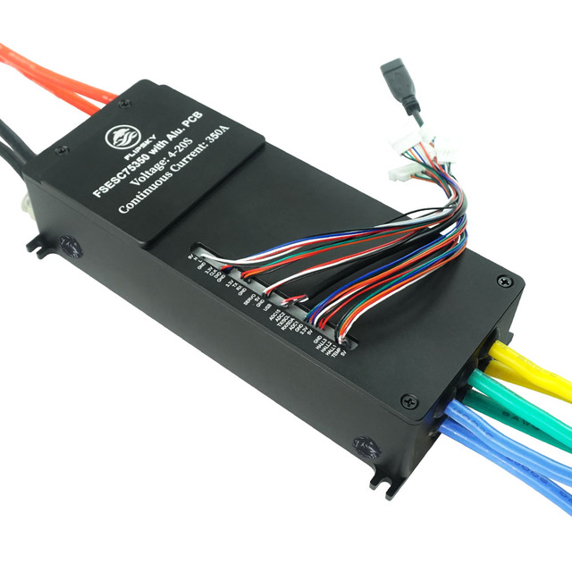Waterproof Flipsky 75350 84V VESC ESC Controller Alu PCB Water Cooling Enclosure for E-Foil Electric Boat
