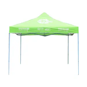 Harga Kompetitif Lipat Payung Luar Ruangan Tenda Kanopi Taman Ukuran Besar Gazebo Lipat 10X10 Kaki 3X3M Tenda Iklan
