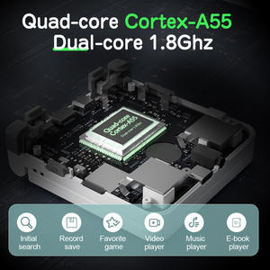 Nueva <span class=keywords><strong>consola</strong></span> de juegos portátil inteligente <span class=keywords><strong>Miyoo</strong></span> Flip <span class=keywords><strong>V2</strong></span> Mini con diseño plegable, pantalla de 3.5 pulgadas, juego para 2 jugadores con función Wi-Fi - Product Image 3