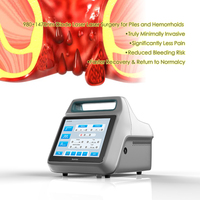 Nouvel appareil chirurgical pour l'élimination des fistules anales et des hémorroïdes, machine de traitement des hémorroïdes Diode Endolas 1470nm 980nm
