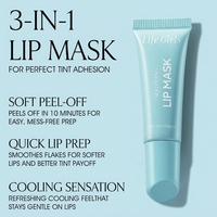 Masque de nuit apaisant peel-off pour les lèvres – Hydratation intense, éclaircissant, léger, longue durée – Baume à lèvres en gel pour la nuit
