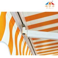 Auvent rétractable en aluminium résistant au vent, auvent moderne de luxe pour patio extérieur, abri solaire, projection de 6,0 m pour balcon, terrasse