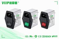 Filtre EMI monophasé VIP1-1E-06 6A 250VAC à connexion rapide, suppresseur de bruit, certifié CQC TUV CE RoHS REACH EMC