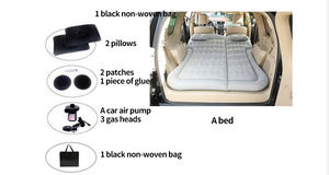 Lit de voyage pour <span class=keywords><strong>voiture</strong></span> gonflable Air Home Camping Sleep Bed Portable Cushion Bed with Pump 2 Pillows for SUV Trunk Mattress - Product Image 3