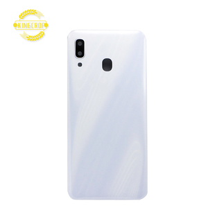 Venta al por mayor de vidrio cubierta posterior de la batería para <span class=keywords><strong>Samsung</strong></span> Galaxy A30 A305 batería carcasa de vidrio con pegatinas - Product Image 4