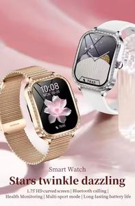 Reloj Inteligente de Moda para Mujer 2026, MK88, Correa de Acero y Silicona, Monitor de Ritmo Cardíaco, Monitor de Sueño, Relojes de Pulsera para IOS y Android - Product Image 5