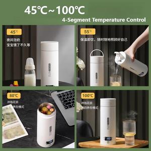 Vaso Eléctrico Inteligente con Calefacción Vesub, 500 ml, Acero Inoxidable, <span class=keywords><strong>Autocalentable</strong></span>, Carga USB, 12-24 Horas de Temperatura, para Oficina - Product Image 4