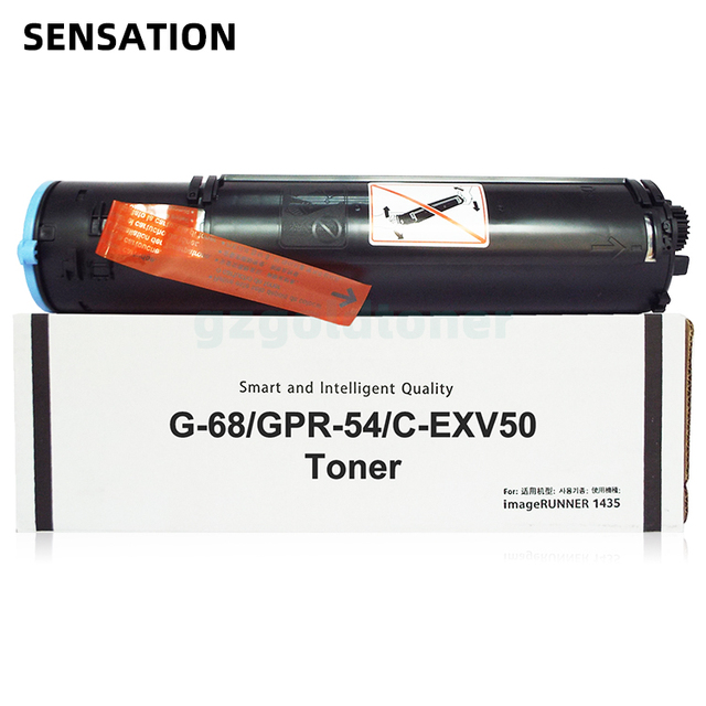 NPG68 High Page Yield Black Toner Cartridge Factory Supply for Canon IR 1435 1435i 1435P 1435iF Copier Toner GPR54 C-EXV50