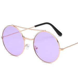 60s 70s Hippie Retro Circle <span class=keywords><strong>Gafas</strong></span> de sol Retro <span class=keywords><strong>Gafas</strong></span> redondas lentes tintadas Paquete Vintage Hipster <span class=keywords><strong>Gafas</strong></span> pequeñas para regalos de fiesta - Product Image 4