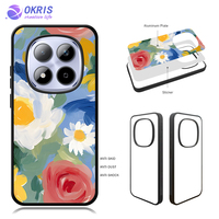 Coque de téléphone portable personnalisée en sublimation vierge pour Redmi Note 15 5G, coque de téléphone en TPU 2D DIY pour Redmi Note 15 Pro 5G/Note 15 Pro+ 5G