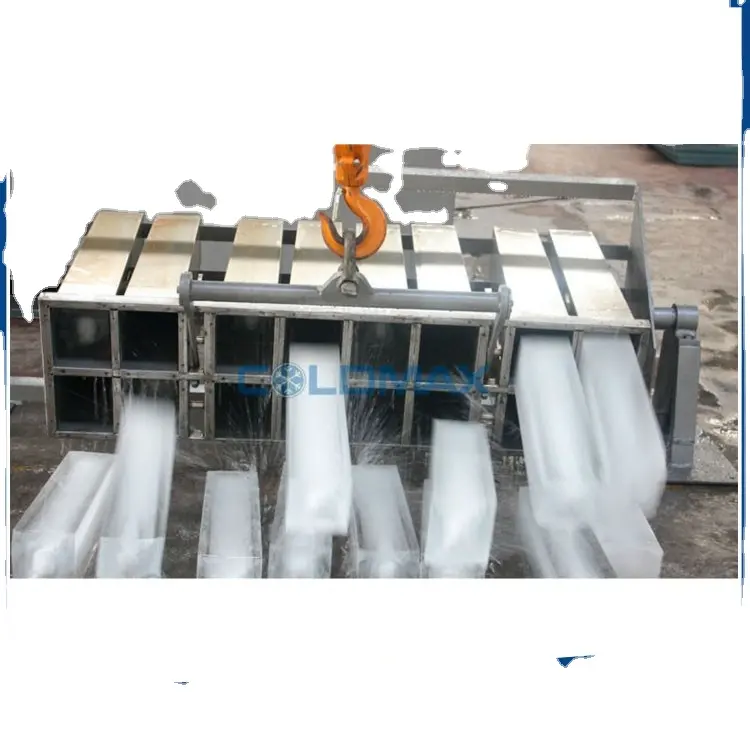 Industrial 3 Per Day 2 Ton Portable Maker Commercial Fishing Block Ice Machine For Fish