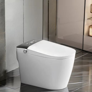 <span class=keywords><strong>Toilette</strong></span> à chasse d'eau intelligente avancée haut de gamme <span class=keywords><strong>toilette</strong></span> en céramique au sol salle de bain mince ensemble de toilettes intelligentes Siphon télécommandé - Product Image 4