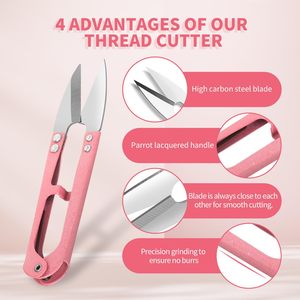 Industrial Grade Double Color Handle Tailor <b>Scissors</b> Smooth Edge Embroidery <b>Scissors</b>-Factory Direct Sales - Product Image 2