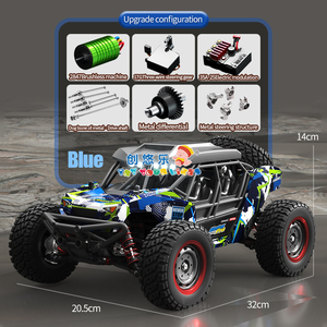 EPT Vehículo Todoterreno 4x4 a Escala 1:16 con Control Remoto de Alta Velocidad de 38 km/h, Motor sin Escobillas de 2.4G y Luces - Product Image 2
