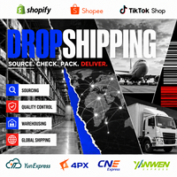 Service professionnel de dropshipping, gestion des stocks d'entreposage, traitement des commandes et logistique internationale rapide