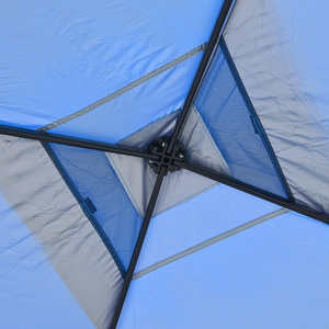 Carpa Plegable Portátil de 3x3 Metros para Acampar en <span class=keywords><strong>Auto</strong></span>, Carpa de Viaje para Exteriores con Estructura Resistente y Protección Solar - Product Image 2