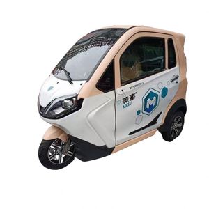 Triciclo Elettrico Completamente Chiuso <span class=keywords><strong>Tuk</strong></span> <span class=keywords><strong>Tuk</strong></span> Progettato per Anziani, 4 Posti, Colore Personalizzabile, Risciò Elettrico - Product Image 5