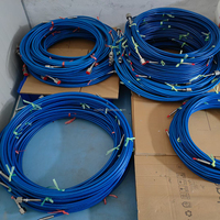 Lance de nettoyage à jet d'eau haute pression ultra haute pression DN4 DN 6 DN8 1200bar -2800bar pour le nettoyage des tubes d'échangeurs de chaleur Lance flexible
