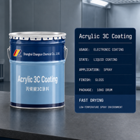 Apprêt acrylique durable ACSA-LB-W à base d'eau à faible durcissement pour composants électroniques intelligents