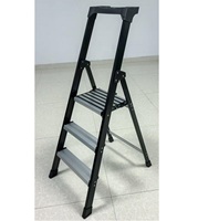 Nouvelle échelle pliante en aluminium 2026 pour usage extérieur et en entrepôt, échelle domestique portable