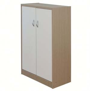 ชั้นวางรองเท้าสไตล์โมเดิร์นพร้อมประตู-ทางเข้าตู้จัดเก็บการออกแบบให้ประหยัดพื้นที่ส่งตรงจากโรงงาน - Product Image 1