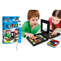 Jeu de blocs en plastique, jouets éducatifs, puzzle d'intelligence, cube de course 3D, jeu de vitesse parent-enfant, cubes magiques, 2 joueurs