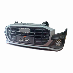 Parachoques Delantero Usado con Rejilla, Radiador y Faros para Audi <span class=keywords><strong>Q8</strong></span> <span class=keywords><strong>2022</strong></span>, Reemplazo de Plástico Atornillable, Original de Segunda Mano - Product Image 1