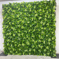 Bouquet de mariée NINI personnalisé, mur de fleurs 3D en tissu, panneau de feuillage vert en soie artificielle pour mariage, toile de fond murale de plantes artificielles