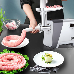 Picadora de Carne Eléctrica Multifuncional Winning Star, Embutidora de Salchichas, de Acero Inoxidable para Uso Doméstico, Suministro Transfronterizo - Product Image 3