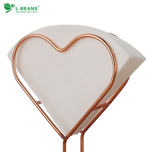 Filtres à café en papier L-Beams V02 blancs pour cafetière à filtre, couleur unie - Product Image 5