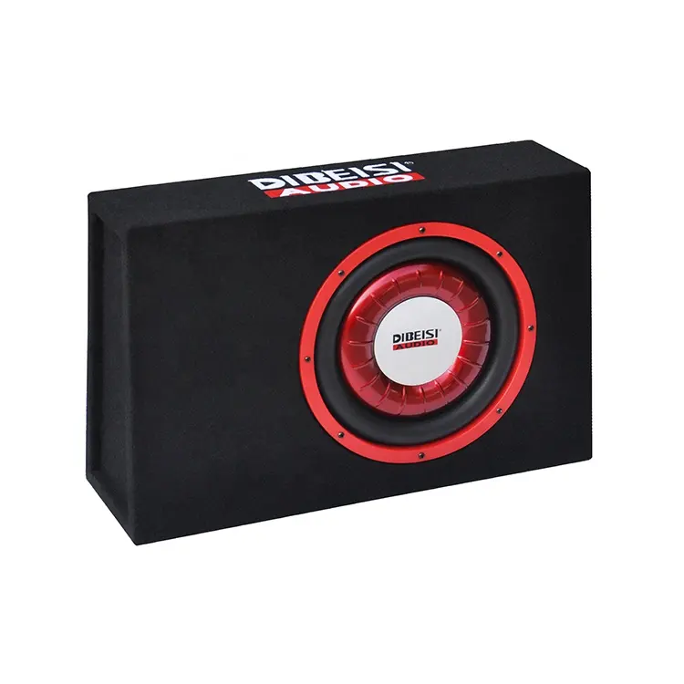 OEM 12 inch active car subwoofer bandpass box with strong bass 600W underseat subwoofer speaker 12 inch amplifier