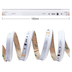 Địa chỉ <span class=keywords><strong>RGB</strong></span> COB <span class=keywords><strong>LED</strong></span> Strip DC24V 11 wát/mét 630LED <span class=keywords><strong>Side</strong></span> <span class=keywords><strong>View</strong></span> Multicolor ma thuật kỹ thuật số COB Strip 10 <span class=keywords><strong>pixel</strong></span>/mét <span class=keywords><strong>RGB</strong></span> IC COB <span class=keywords><strong>LED</strong></span> Strip - Product Image 4