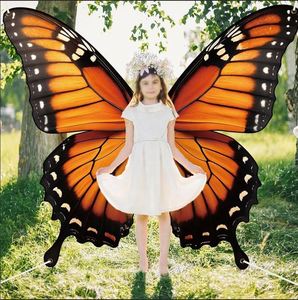 Bannière publicitaire en gros en forme d'ailes de papillon pour la décoration de scène, idéale pour les baby showers, les fêtes d'anniversaire de petites filles, les guirlandes et les décors de fond. - Product Image 5