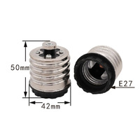 Douille de lampe fluorescente, support d'ampoule fileté avec support d'ampoule fileté de haute qualité, douille E40 à E27