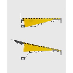 Sistema de Rampa Hidráulica Robusta para Muelle TM PEDANE Modelo BAG-ST250B Capacidad 6000-9000kg Acero Galvanizado Ancho 2000xLargo 2400+1000mm - Product Image 5