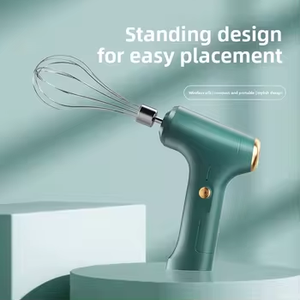 Batteur à œufs électrique portatif sans fil pour la pâtisserie domestique, pour fouetter la crème, mélanger, outil de cuisine pour la pâtisserie, fouetter les blancs d'œufs - Product Image 3