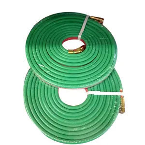 iso3821 high quality rubber oxygen & lpg twin welding hose gas cooker hose 15 mm 16 mm od