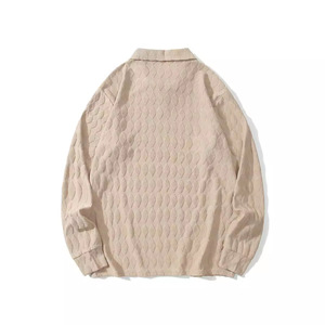 <span class=keywords><strong>Pull</strong></span> en polyester à col en V pour homme, <span class=keywords><strong>manches</strong></span> longues, <span class=keywords><strong>avec</strong></span> revers et motif à carreaux, automne 2024 - Product Image 4