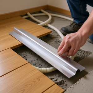 Placa de Transferencia de Calor de Aluminio de 3/4 Pulgadas y 2 Pies para Equipos de Calefacción por Suelo Radiante - Product Image 2