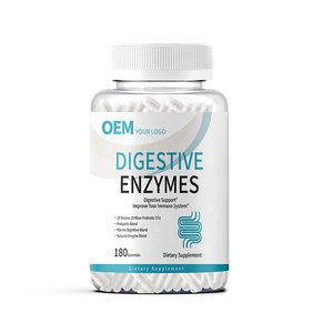 Tabletas de Enzimas Digestivas Probióticas OEM al por Mayor, Suplemento para la Salud Intestinal, Fórmula y Empaque Personalizados, Suministro Estable - Product Image 6