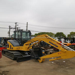 Macchinario Agricolo Mini Escavatore Usato PC55 in Vendita a Shanghai/Escavatore Usato Komatsu PC55mr PRODOTTO in GIAPPONE - Product Image 3