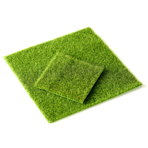 Mini-herbe artificielle pour décorations paysagères, fausse prairie, écosystème en bouteille, accessoires de bricolage en plastique - Product Image 5