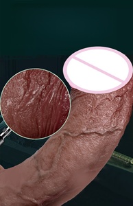 Dildo réaliste noir extra large et épais, masturbateur féminin, articles sexuels pour adultes, femmes - Product Image 3
