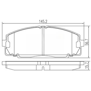 <span class=keywords><strong>Plaquettes</strong></span> <span class=keywords><strong>de</strong></span> <span class=keywords><strong>frein</strong></span> D1344 au <span class=keywords><strong>prix</strong></span> d'usine pour Toyota Hayes BaolongBak Auto East Wind Prevails Hagrid Rui Chi Chang Ankecheng - Product Image 5