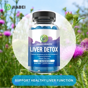 Jiabei OEM per la salute del fegato adulto Gummies fegato grasso pulizia disintossicazione riparazione sostenere integratori a base di erbe per maschio femmina - Product Image 3