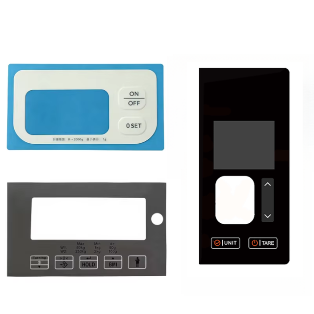 OEM Custom Scratch-resistant Printing PET PC Membrane Switch Panel Panel De Membrana