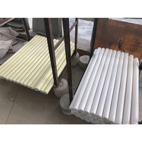 Tige Pa6 en Nylon Polyamide Naturel Extrudé Tige en Bakélite Ptfe Pur 100% Barre en Nylon Laminé Carré Rond