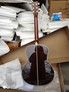 <span class=keywords><strong>Guitarra</strong></span> Acústica de Lujo de 40 Pulgadas con Incrustaciones Artesanales, <span class=keywords><strong>Guitarra</strong></span> Electroacústica, <span class=keywords><strong>Guitarra</strong></span> Hecha a Mano de Madera Sólida - Product Image 4